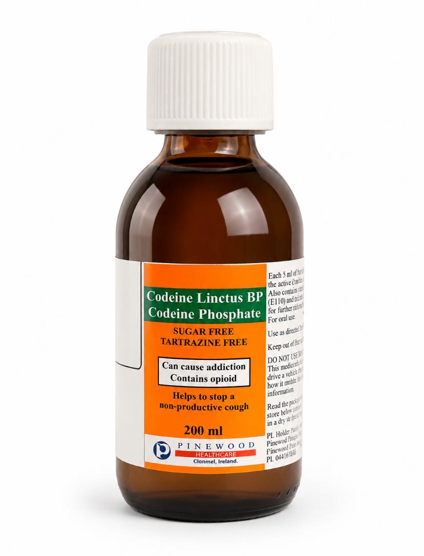 Codeine linctus BP codeine phosphate 200ml