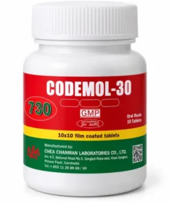 Codemol-30 (Paracetamol 500mg + Codeine Phosphate 30mg)