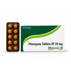 Diazepam Tablets IP 10mg (Dizpam-10)